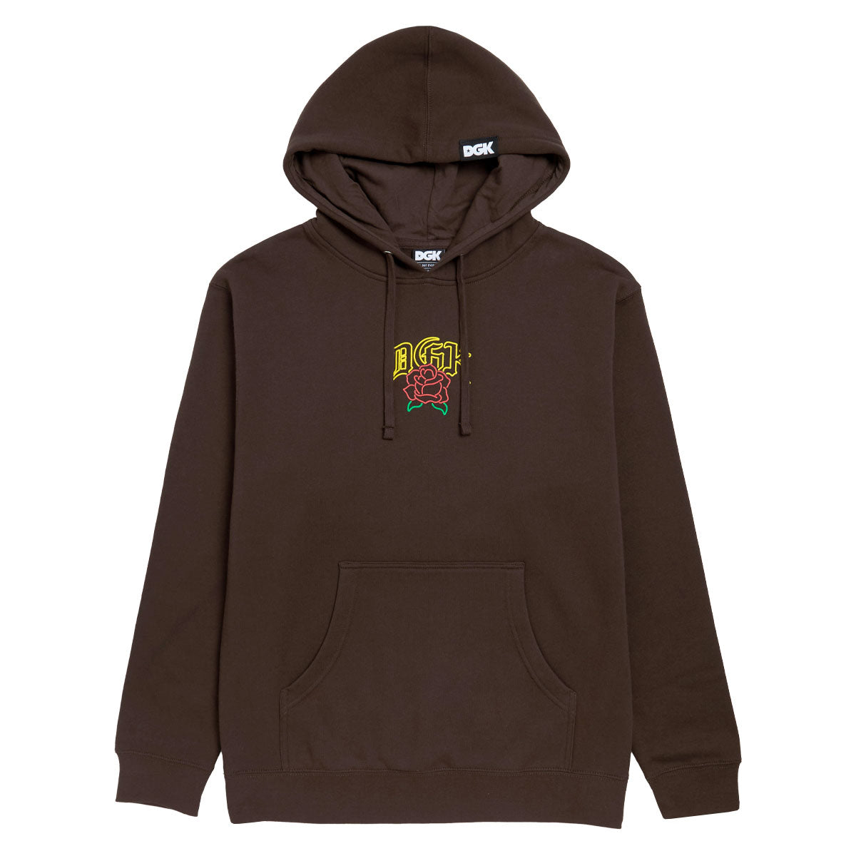 DGK Deus Hoodie - Brown image 2