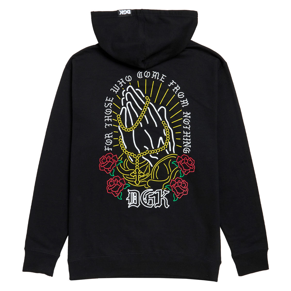 DGK Deus Hoodie - Black image 1
