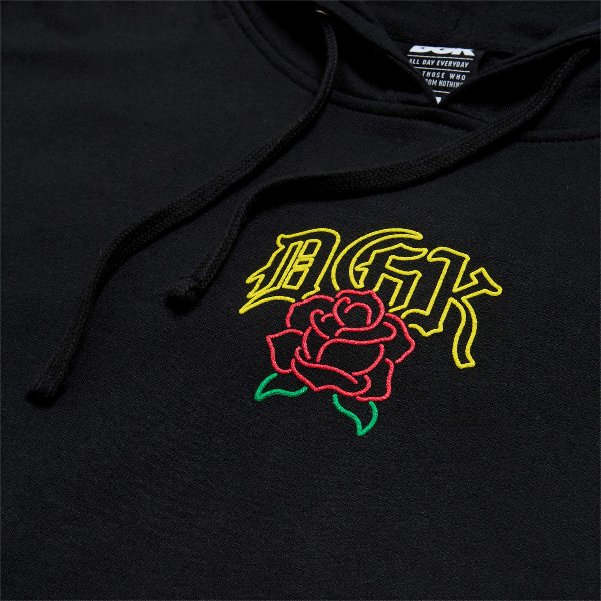 DGK Deus Hoodie - Black image 3
