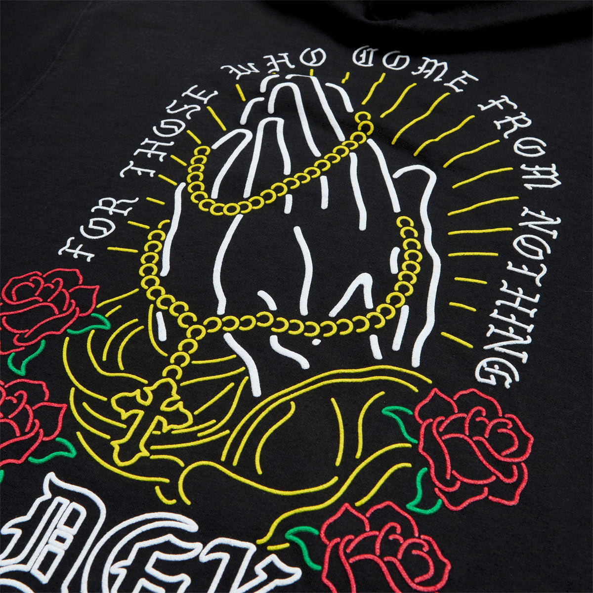 DGK Deus Hoodie - Black image 4