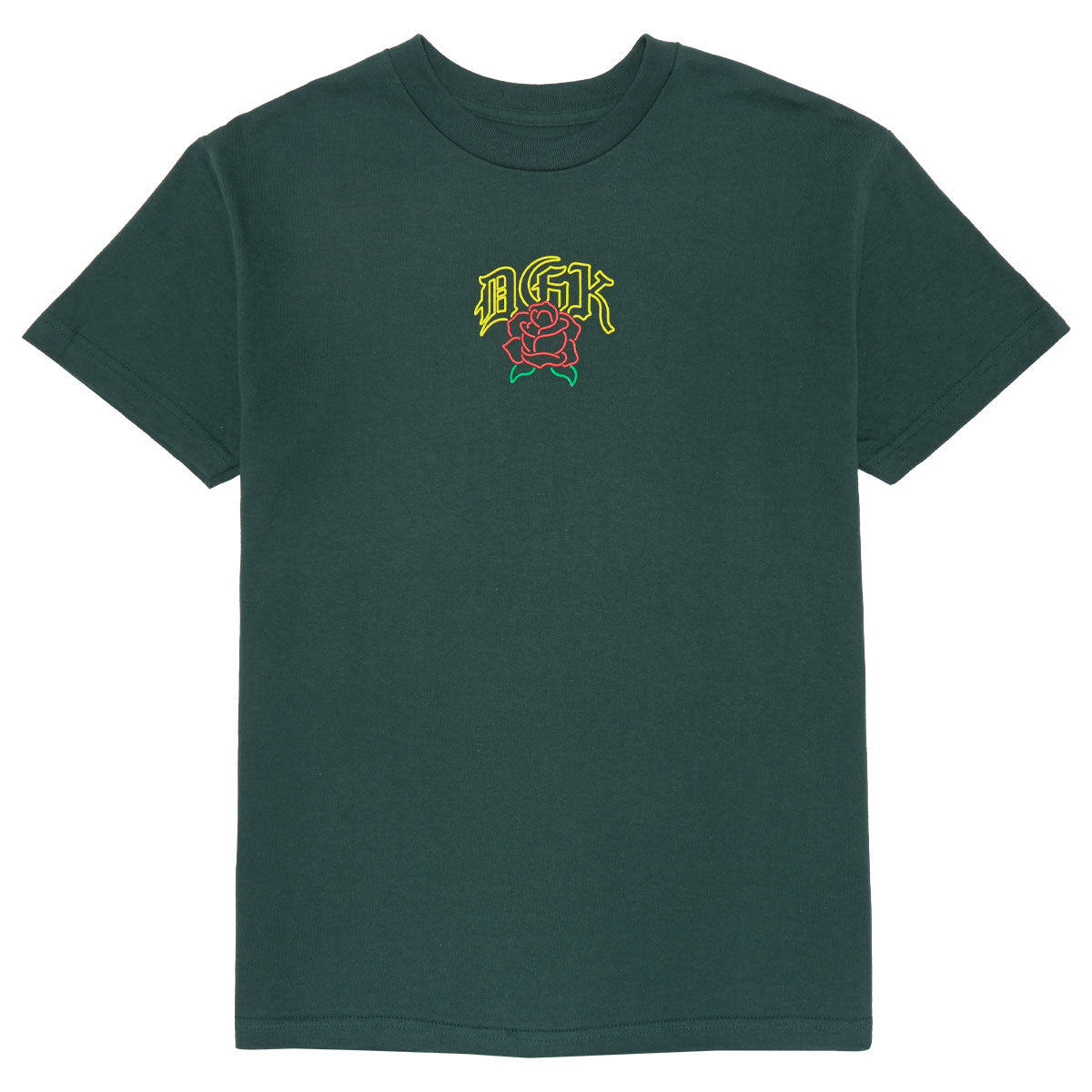 DGK Deus T-Shirt - Forest Green image 1