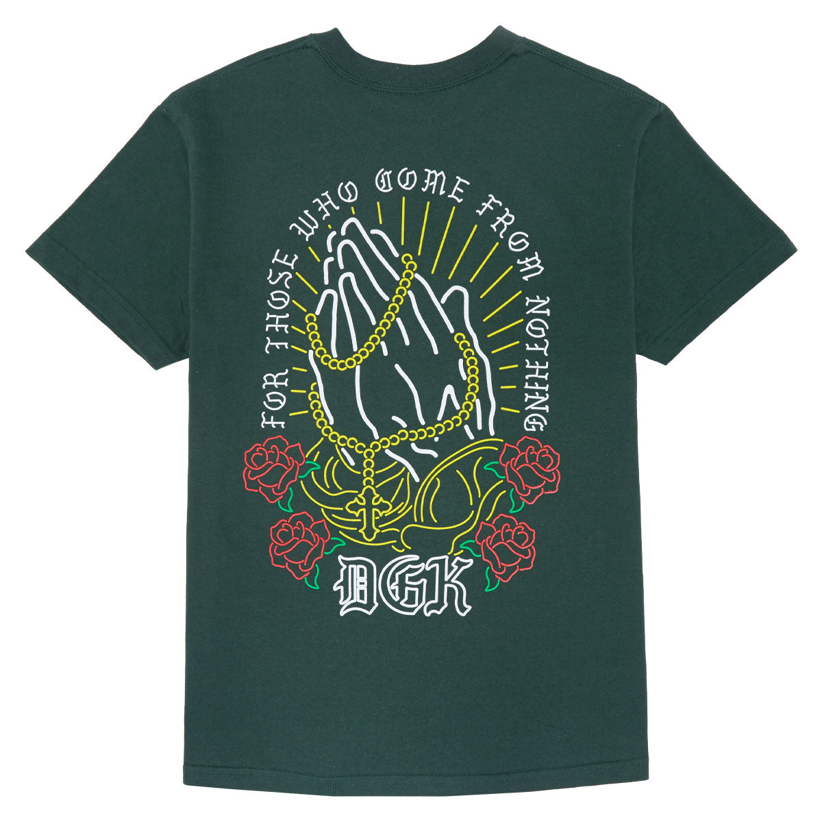 DGK Deus T-Shirt - Forest Green image 2