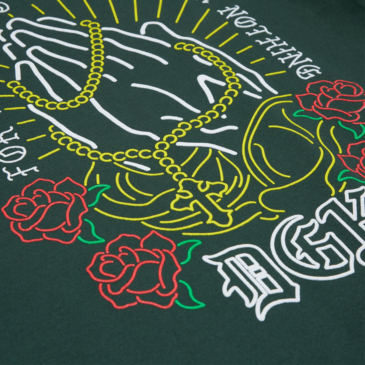 DGK Deus T-Shirt - Forest Green image 4