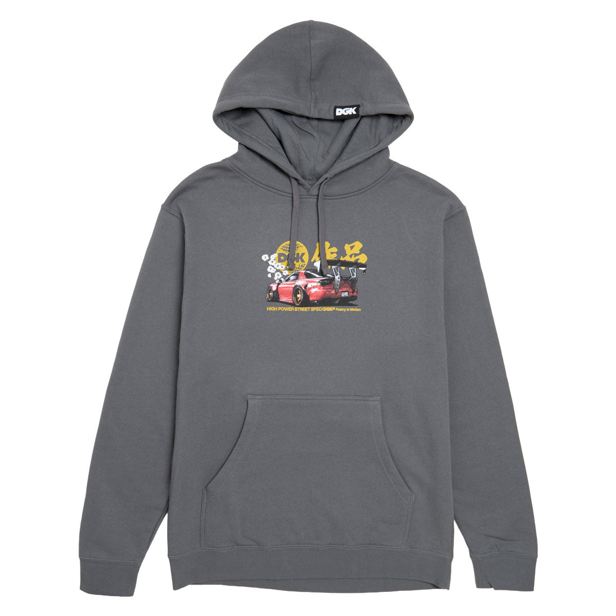 DGK Beauty And The Beast Hoodie - Charcoal image 1