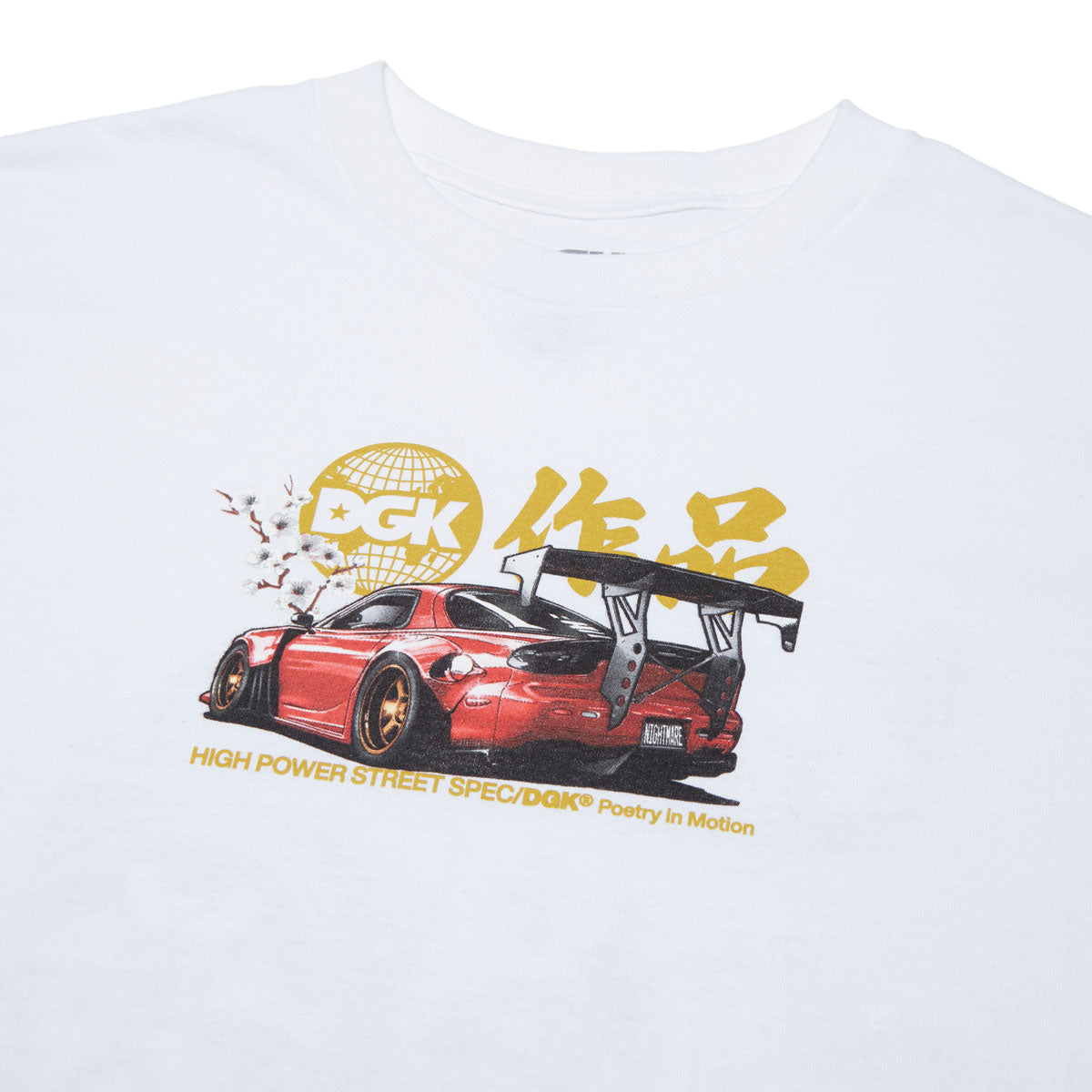 DGK Beauty And The Beast T-Shirt - White image 3