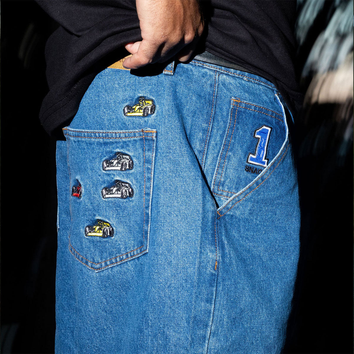 Snack Pole Position Jeans - Skyline Blue image 5