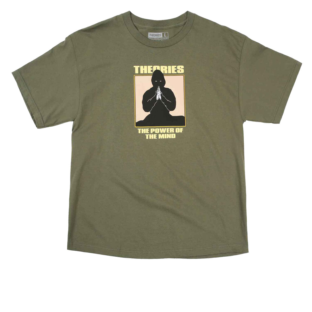 Theories Power Of The Mind T-Shirt - Olive image 1