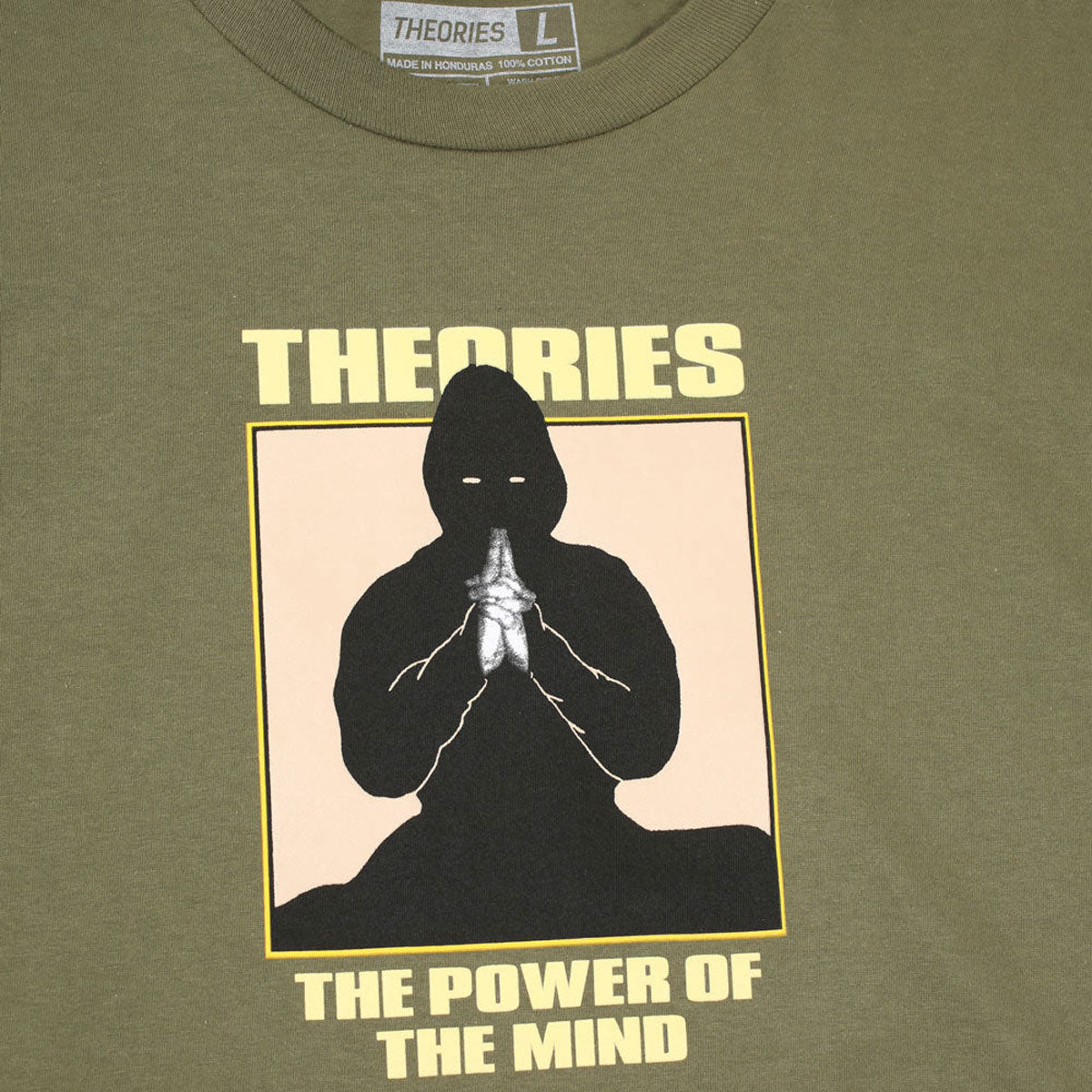 Theories Power Of The Mind T-Shirt - Olive image 2