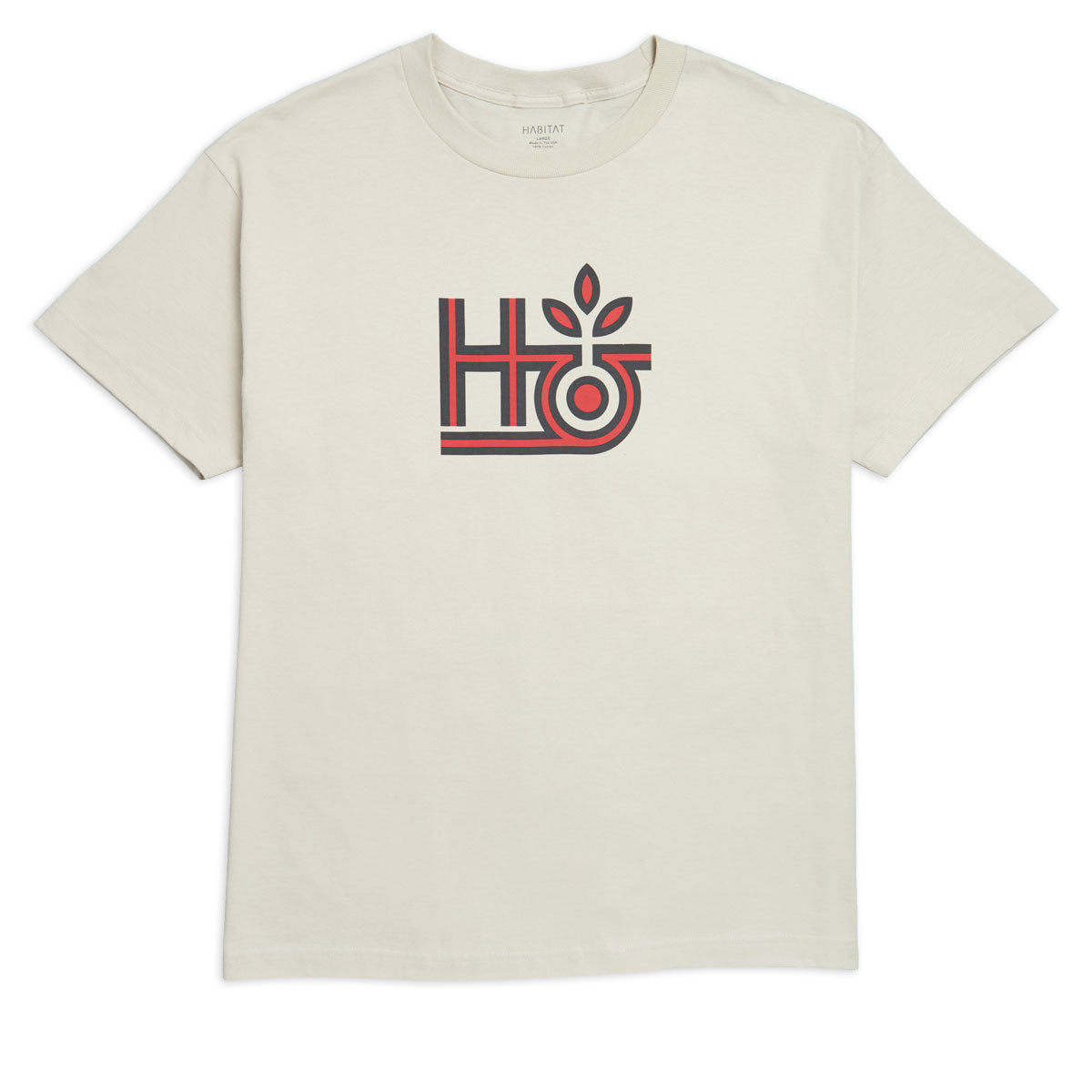 Habitat Pod Logo T-Shirt - Sand image 1