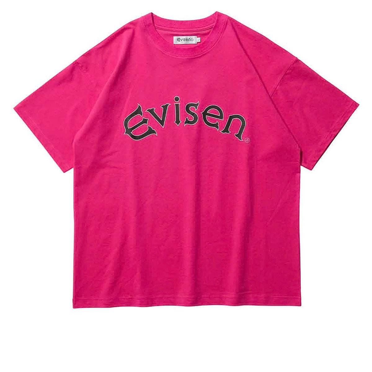 Evisen Round Logo Tech T-Shirt - Pink image 1