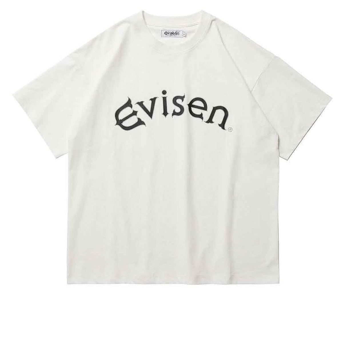 Evisen Round Logo Tech T-Shirt - White image 1
