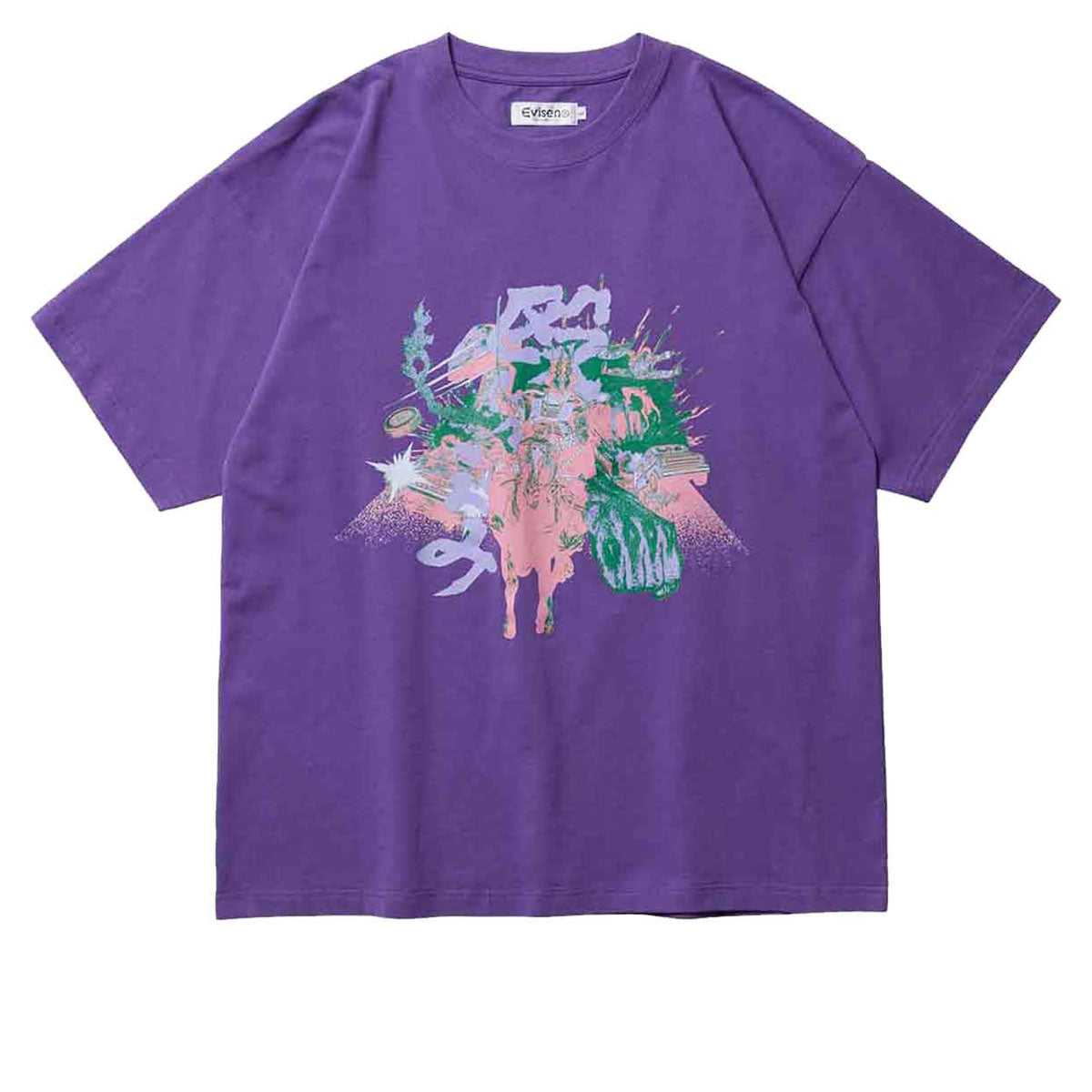 Evisen Nagurikomi T-Shirt - Purple image 1