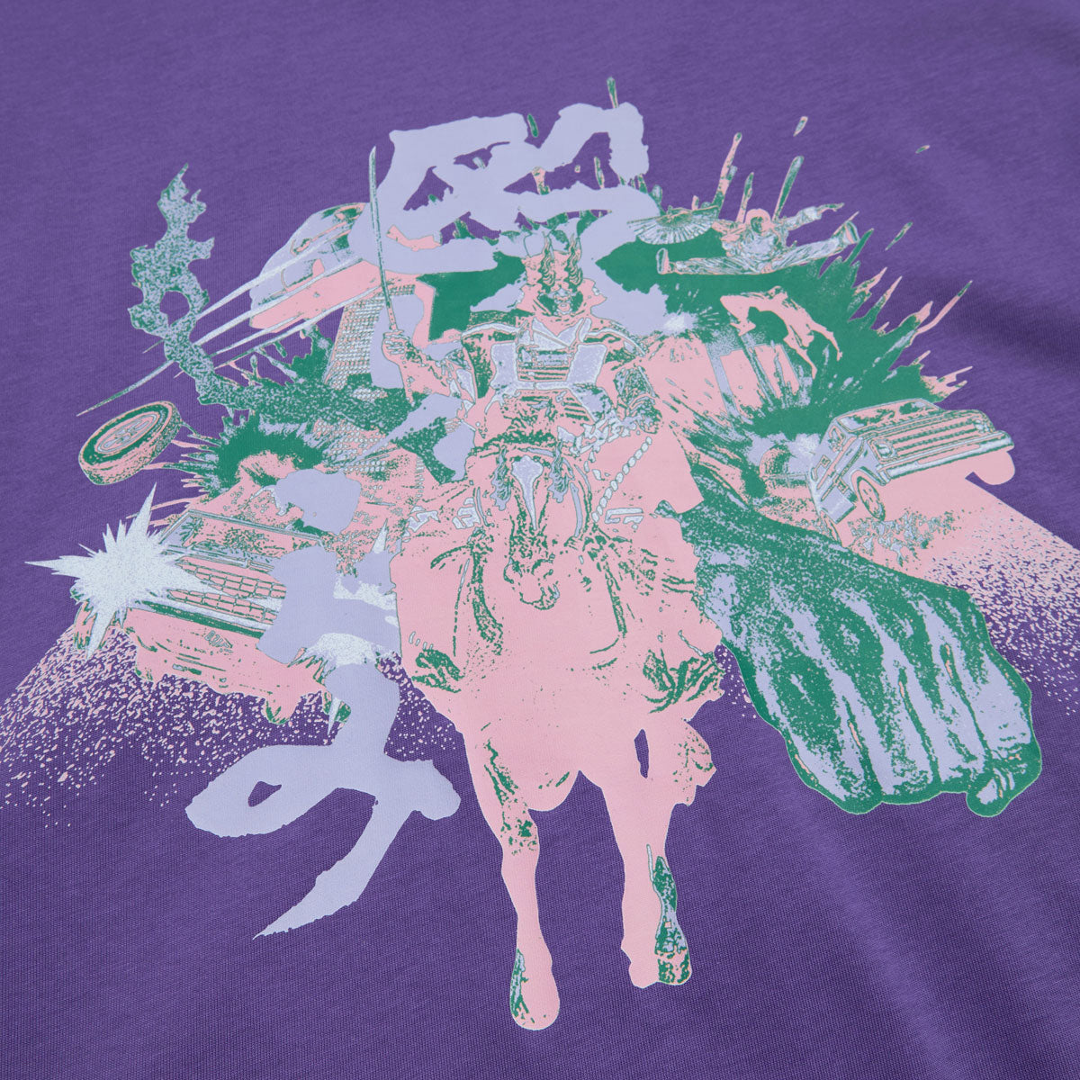 Evisen Nagurikomi T-Shirt - Purple image 2