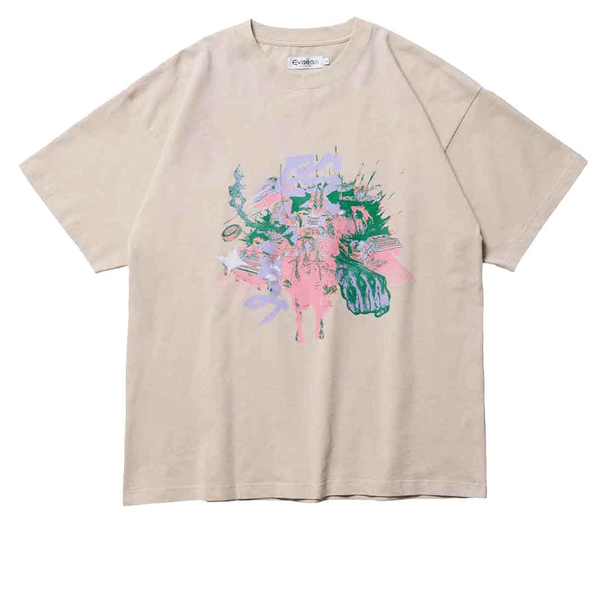 Evisen Nagurikomi T-Shirt - Beige image 1