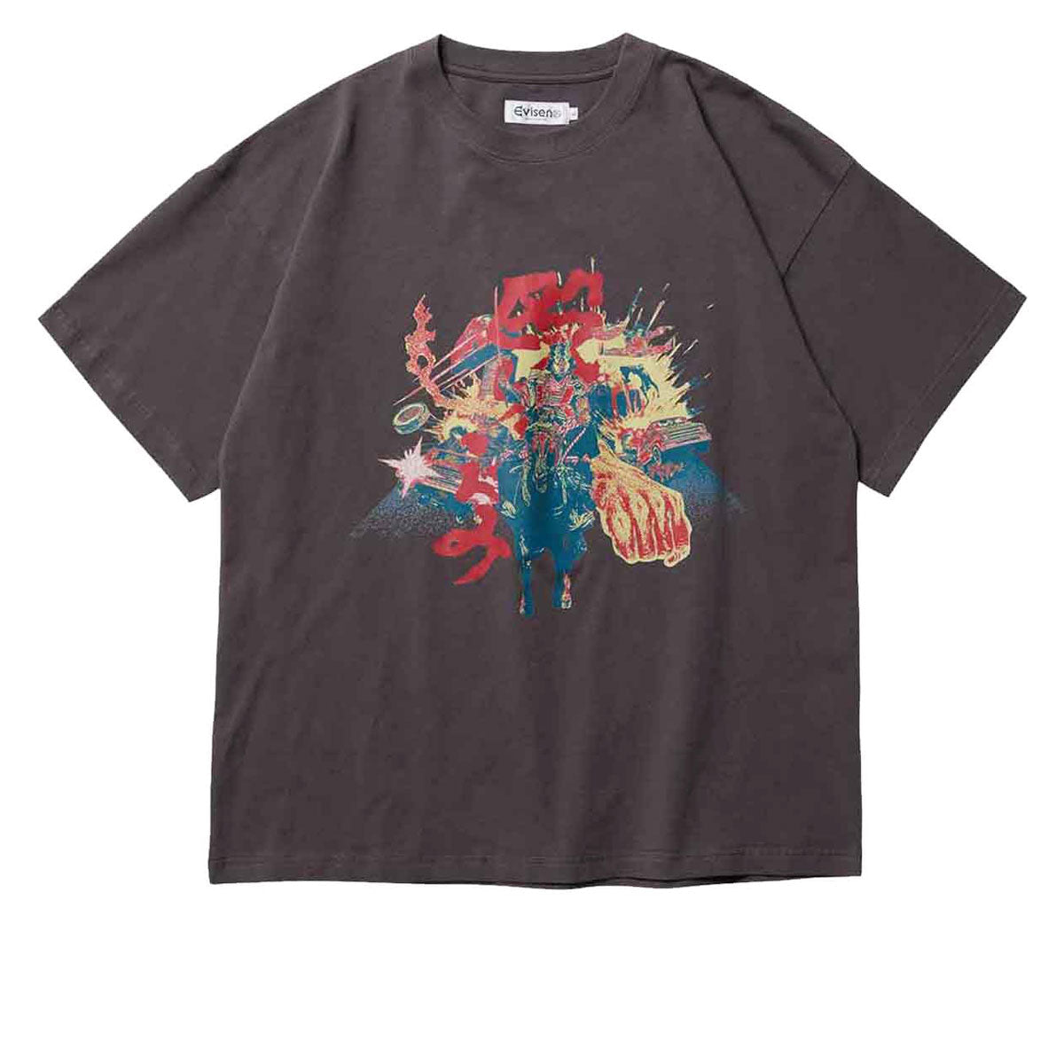 Evisen Nagurikomi T-Shirt - Charcoal image 1