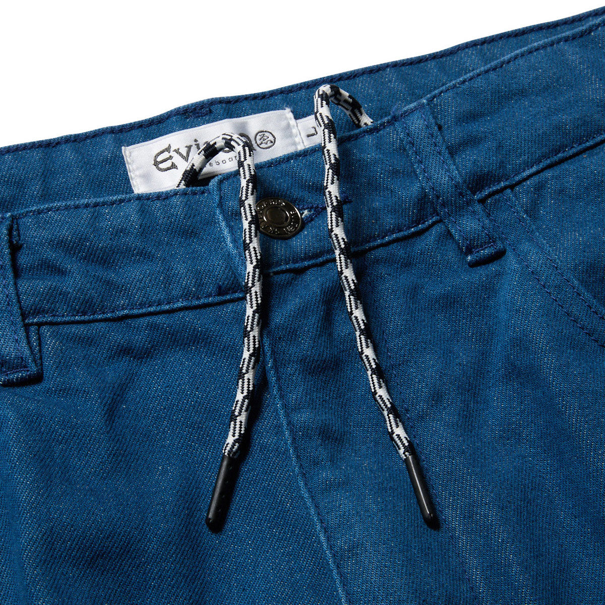 Evisen Sushi Denim Shorts - Light Blue image 4
