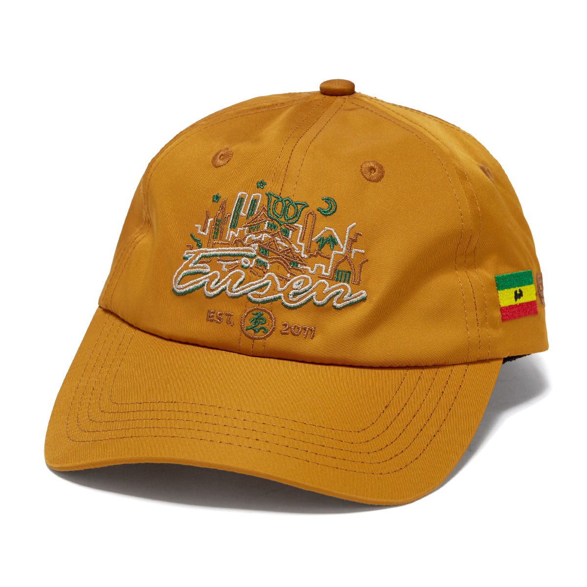 Evisen City 6 Panel Hat - Brown image 1