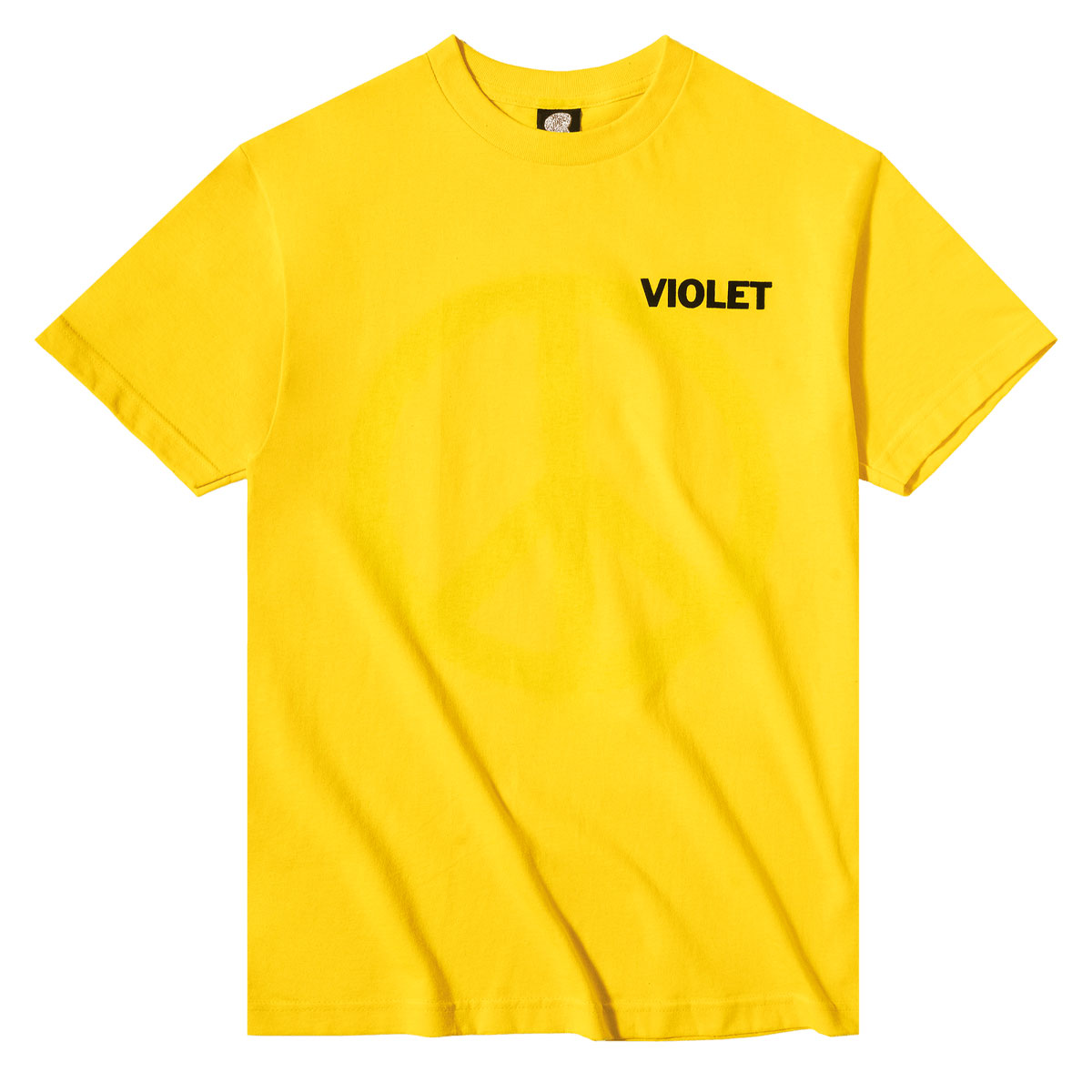 Violet Peace T-Shirt - Yellow image 2