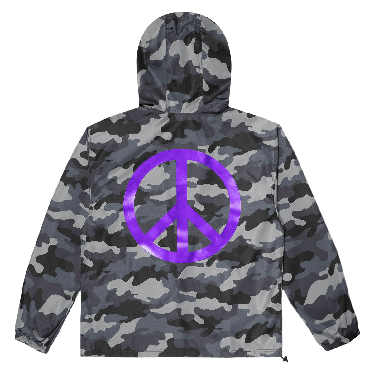 Violet Peace Jacket - Grey Camo image 2