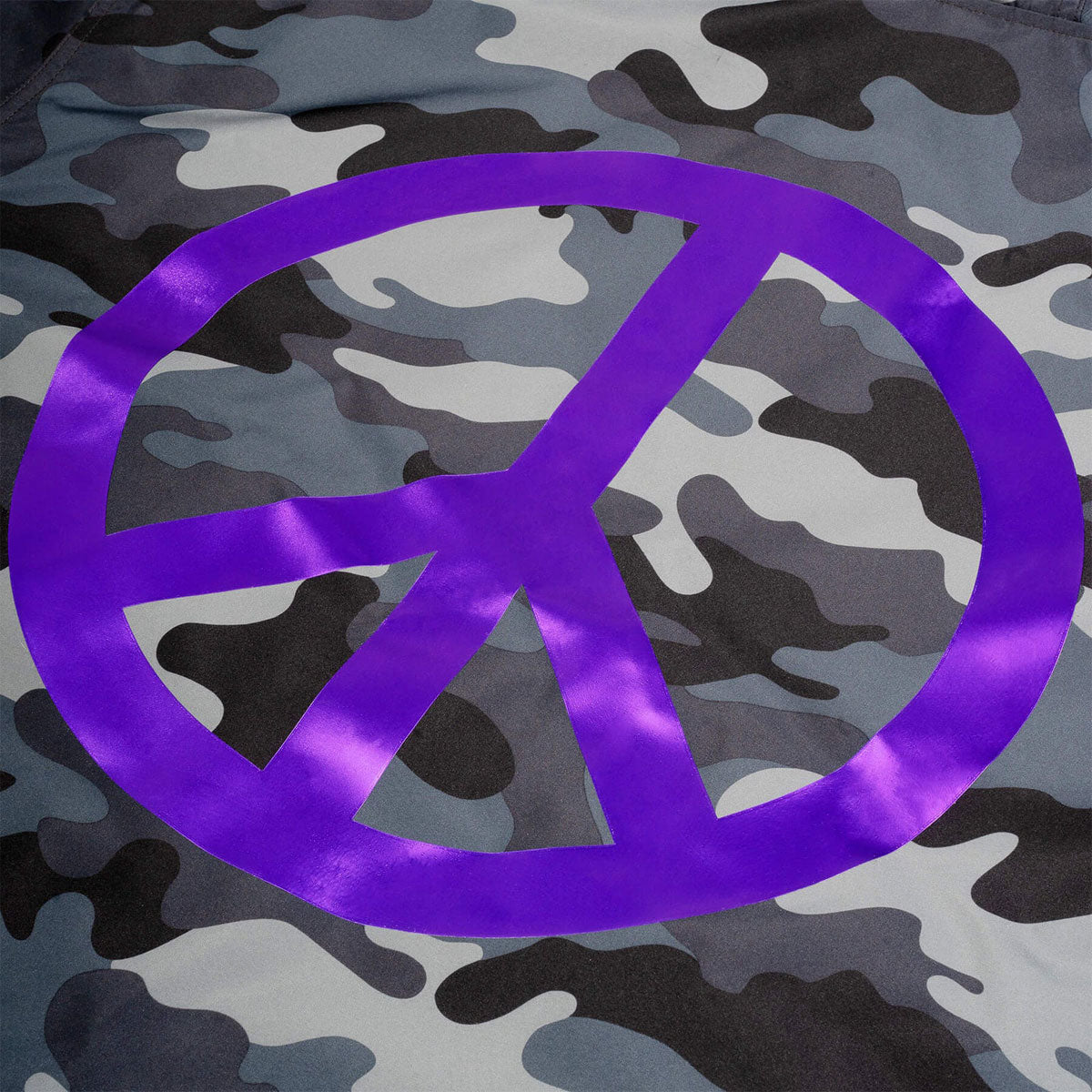 Violet Peace Jacket - Grey Camo image 3