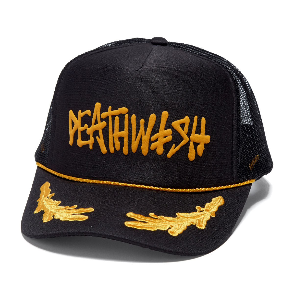 Deathwish Captain Trucker Hat - Black image 1