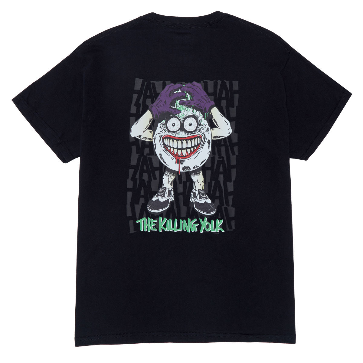 Heroin Killing Yolk T-Shirt - Black image 1