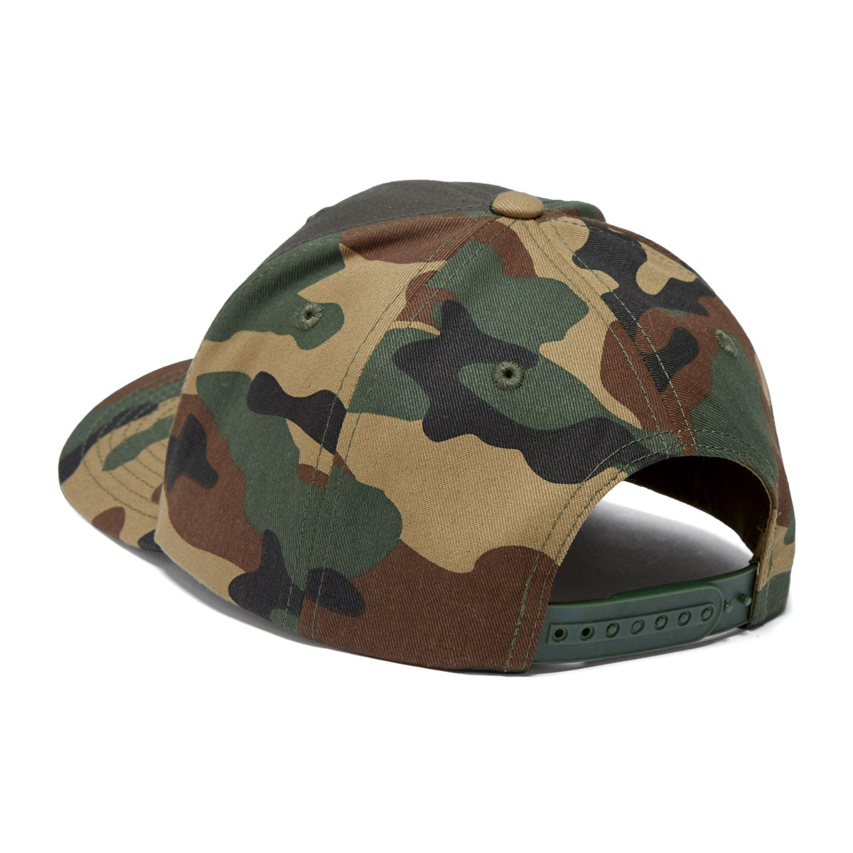 Shake Junt Box Logo Snapback Hat - Camo image 2