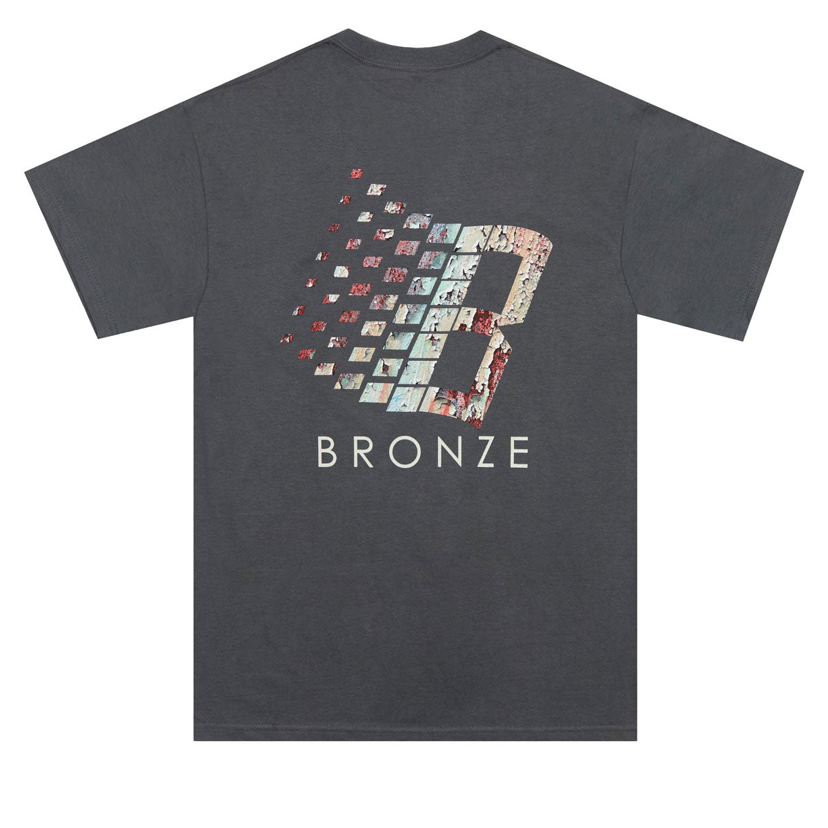 Bronze 56k Logo Rust T-Shirt - Black image 1