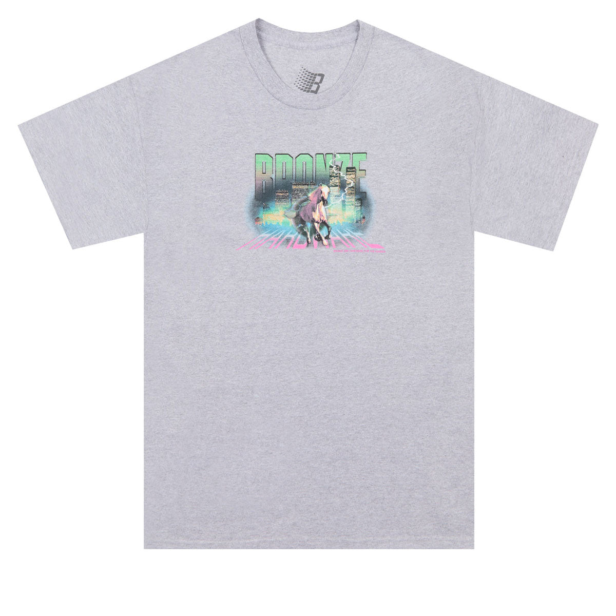 Bronze 56k NYC 2025 T-Shirt - Heather Grey image 1