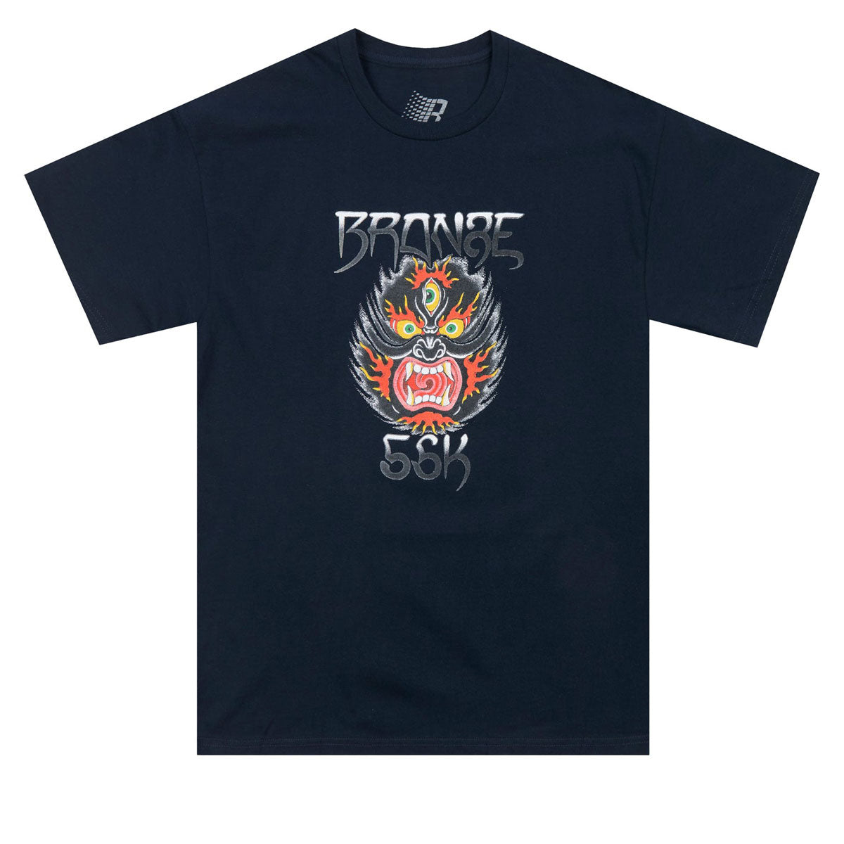 Bronze 56k Beast T-Shirt - Navy image 1
