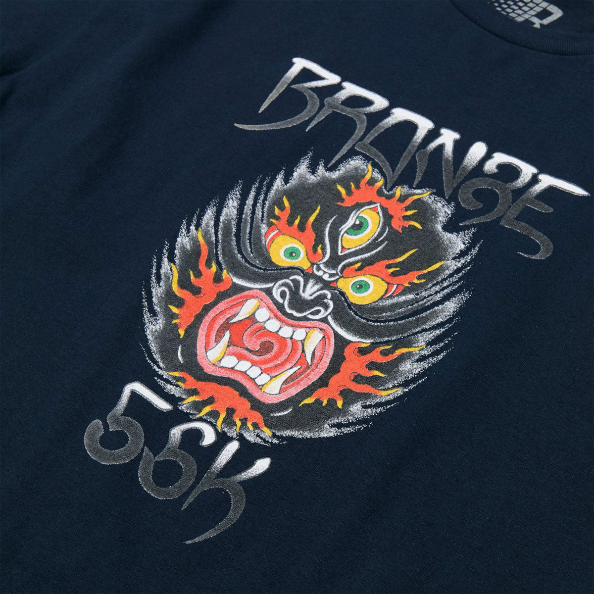 Bronze 56k Beast T-Shirt - Navy image 2
