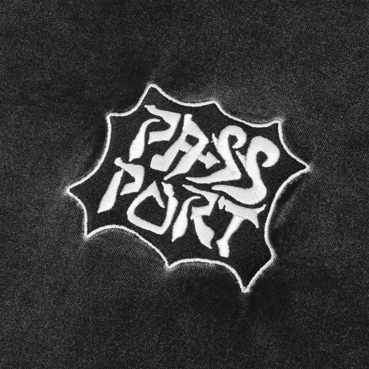 Passport Glyph T-Shirt - Acid Black image 2