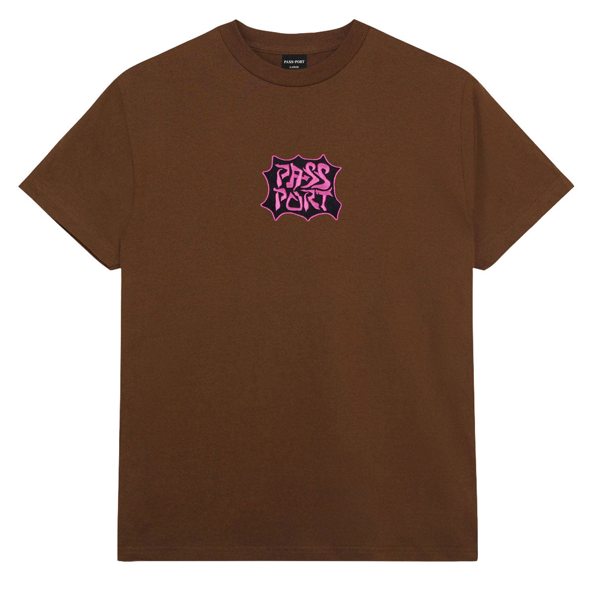 Passport Glyph T-Shirt - Choc image 1
