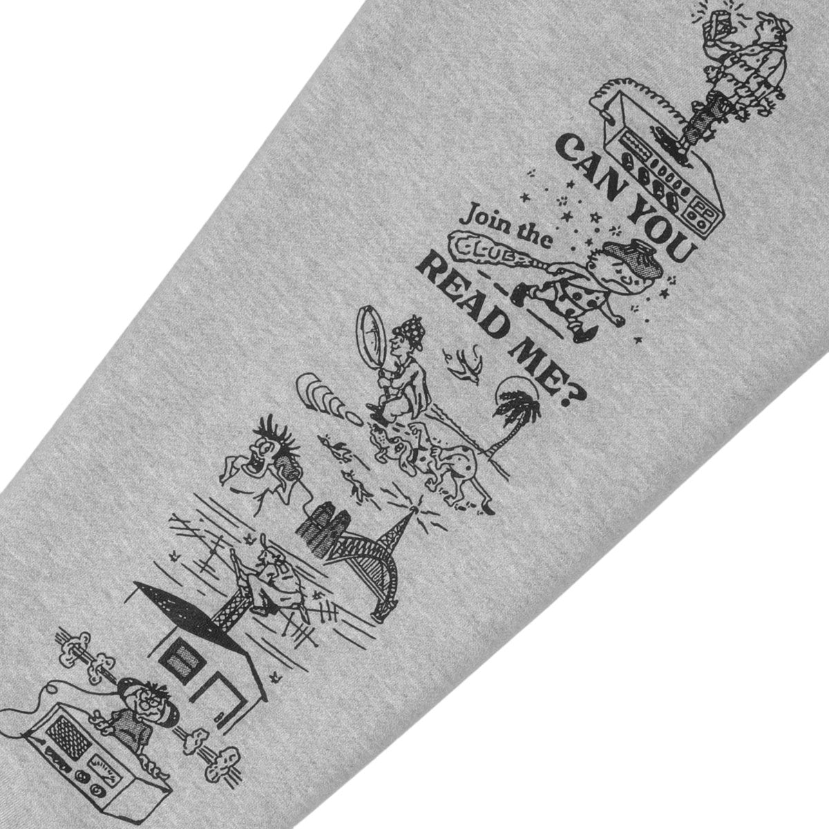 Passport Radio Silence Hoodie - Ash image 4