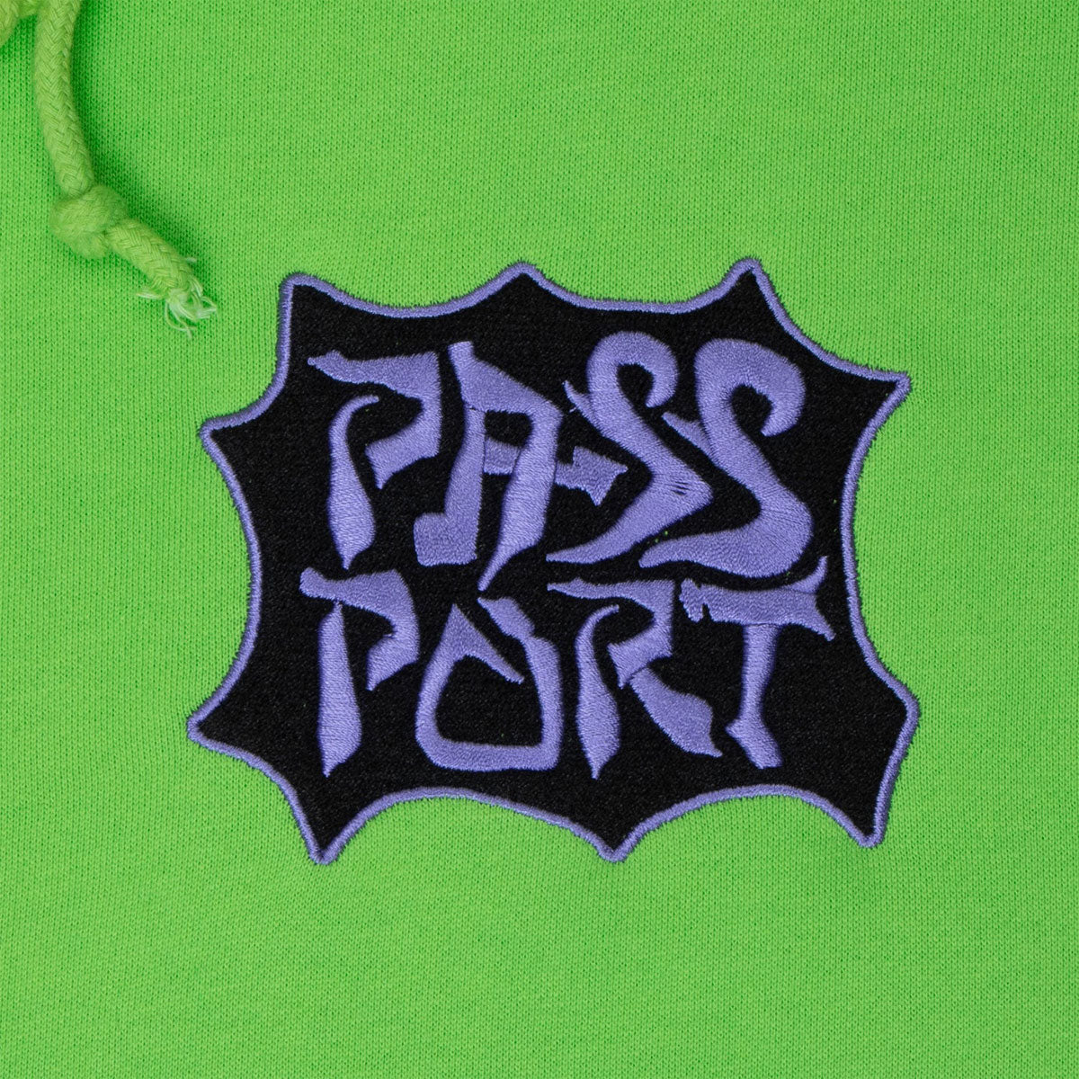 Passport Glyph Hoodie - Slime image 3