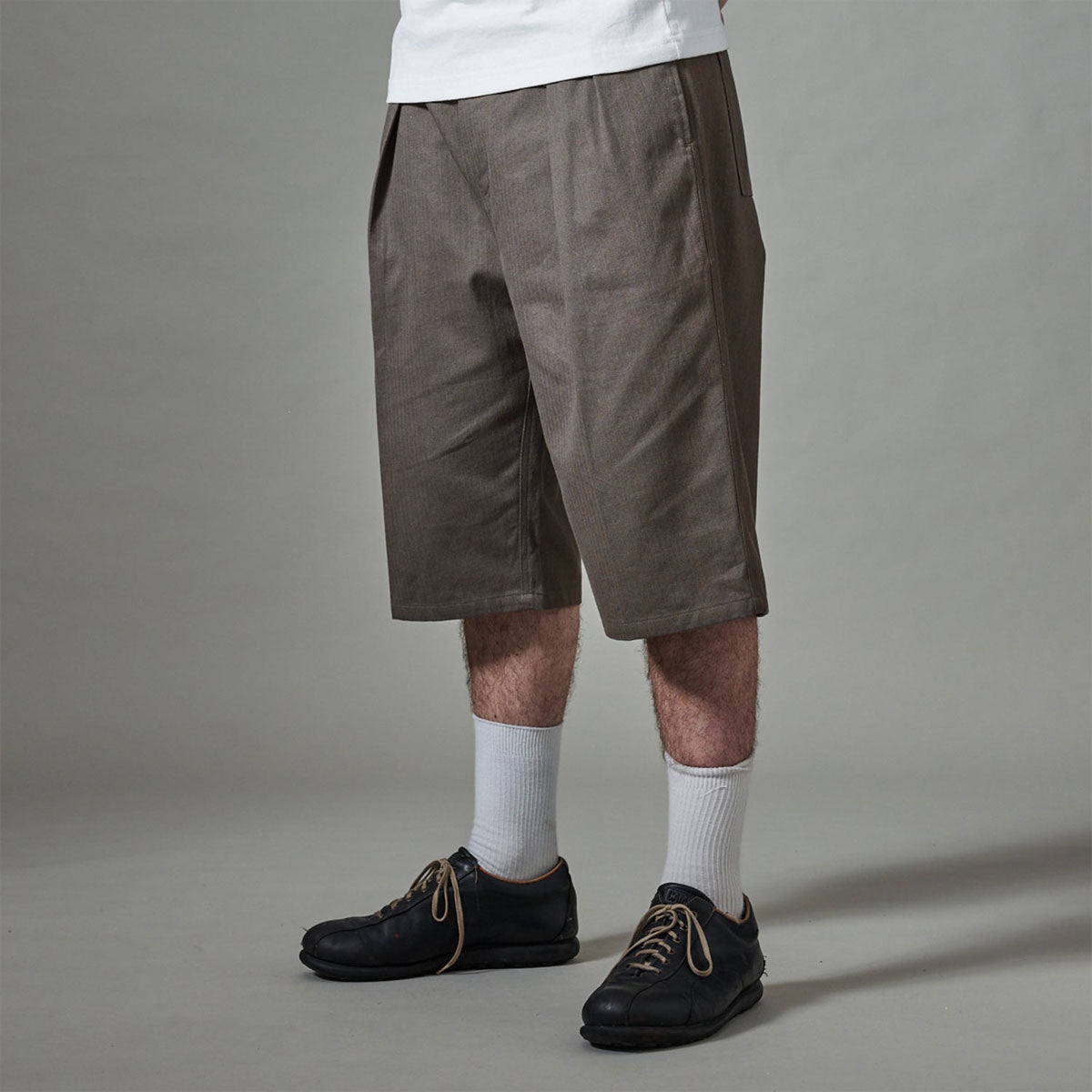 Passport Herringbone Leagues Club Shorts - Dusty Brown image 2