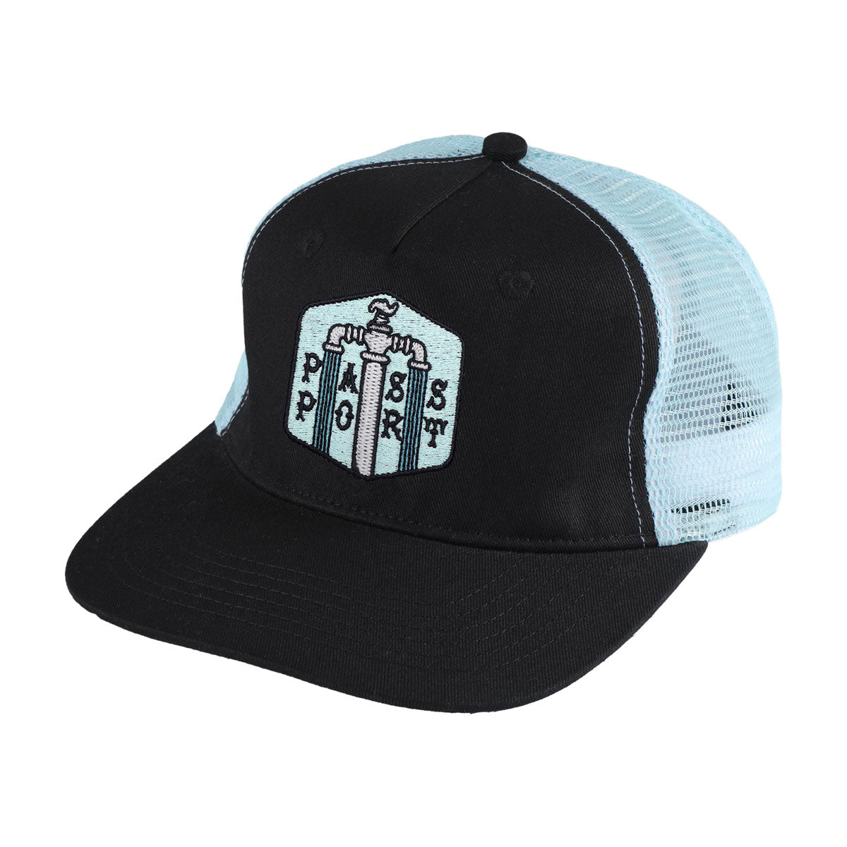 Passport Water Supply Workers Trucker Hat - Black image 1