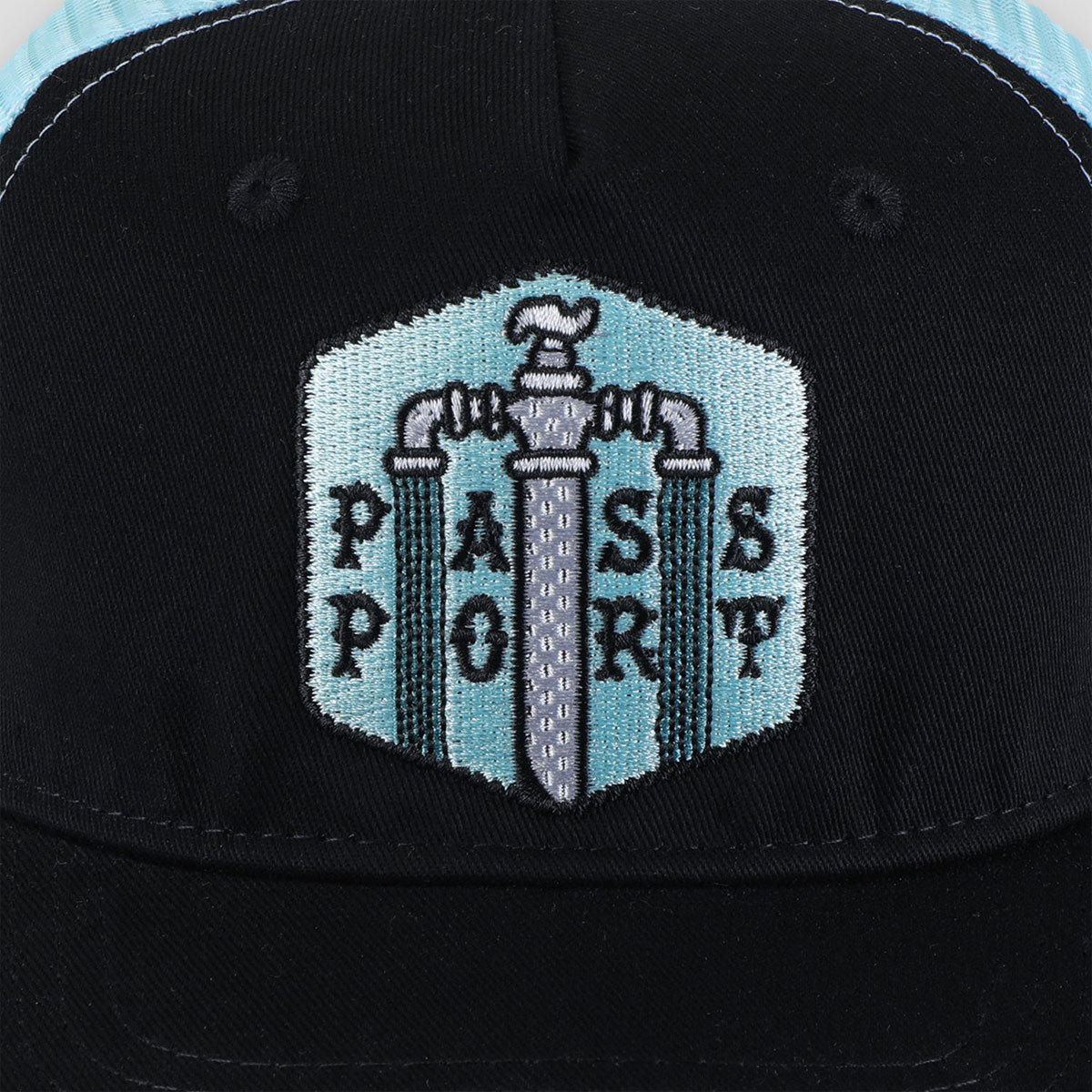 Passport Water Supply Workers Trucker Hat - Black image 3