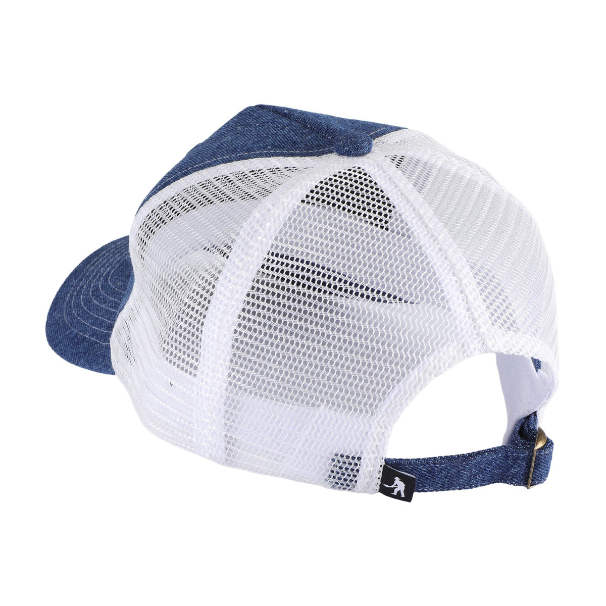 Passport Workers Club Denim Packers Trucker Hat - Washed Dark Indigo image 2