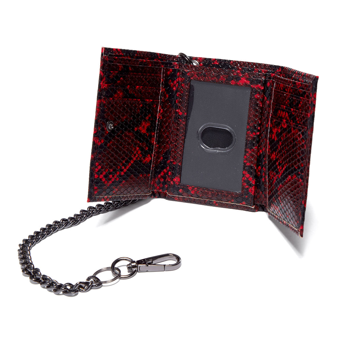Loosey Snake Skin Wallet - Red image 2