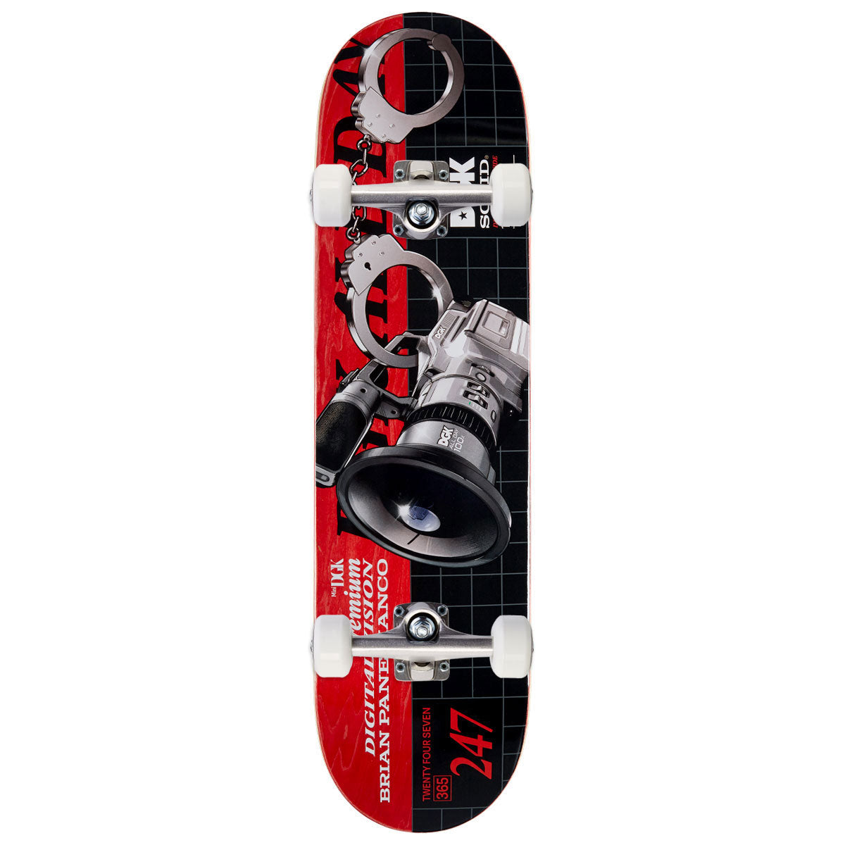 DGK Premium Vision Panebianco Street Soldier Skateboard Complete - 7.80