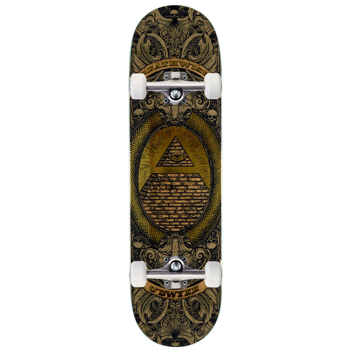 Deathwish Brian O'Dwyer All Seeing Skateboard Complete - 8.50