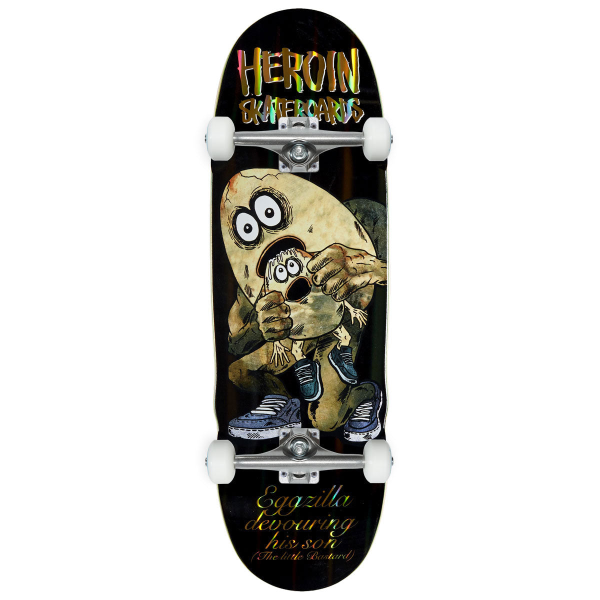 Heroin Egg Eater Skateboard Complete - 9.75