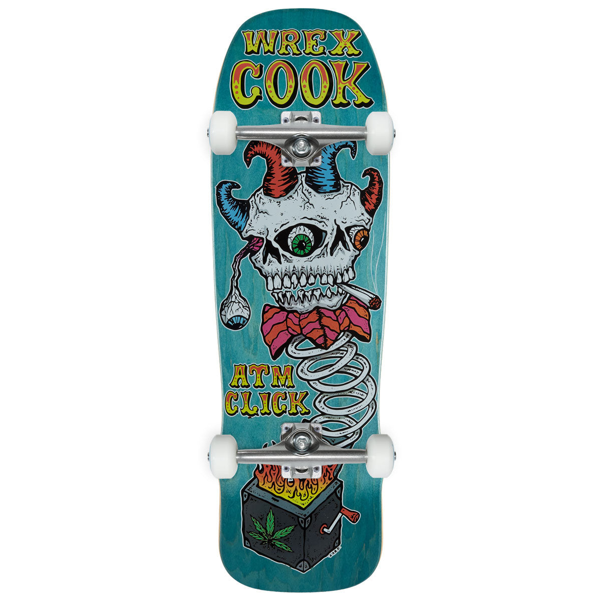 ATM Wrex Cook Circus Skateboard Complete - 9.50
