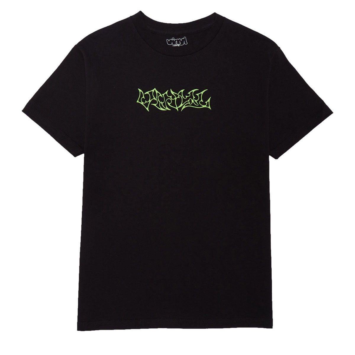Vinyl Tribal T-Shirt - Black image 1