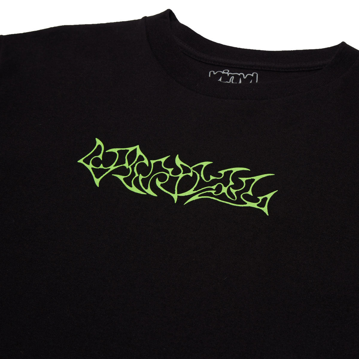 Vinyl Tribal T-Shirt - Black image 2