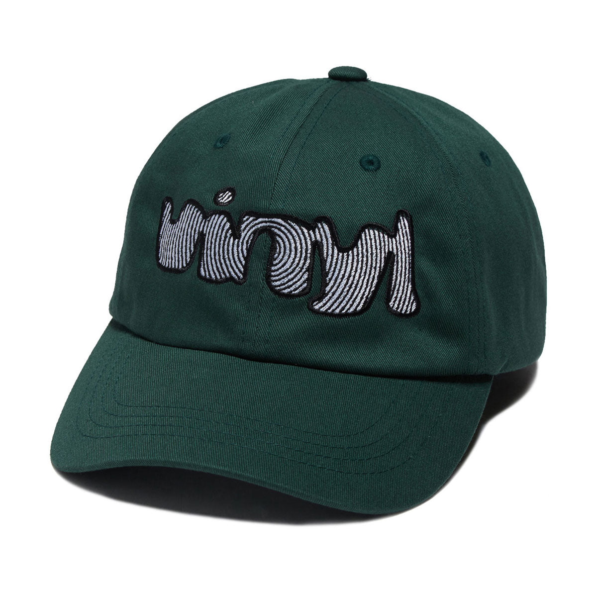 Vinyl Sprial Dad Hat - Green image 1