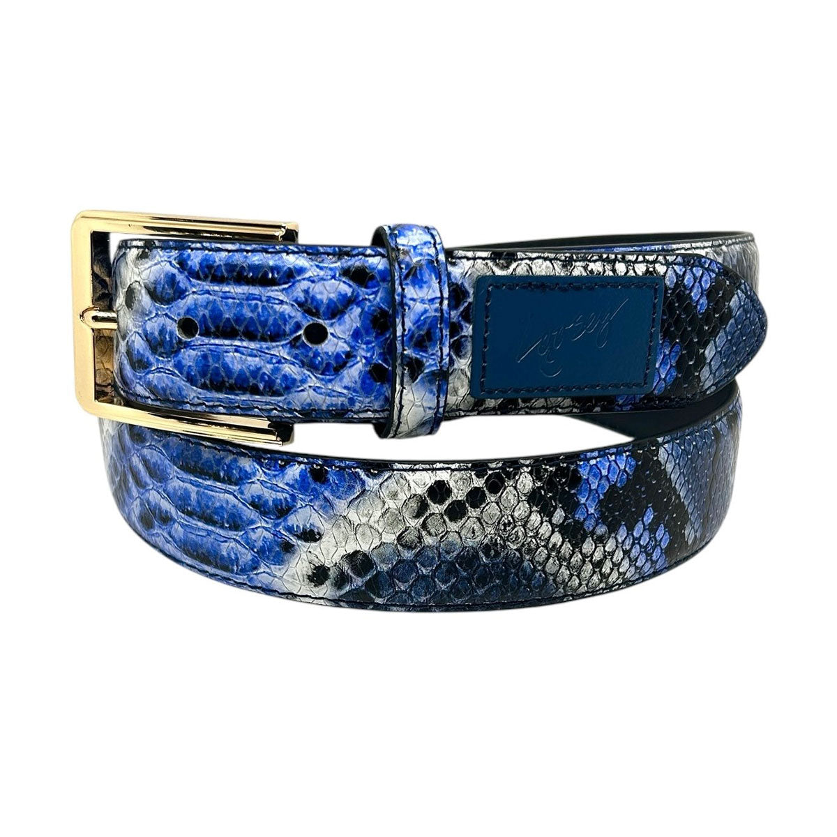 Loosey Premium Snake Belt - Blue/Multi image 1