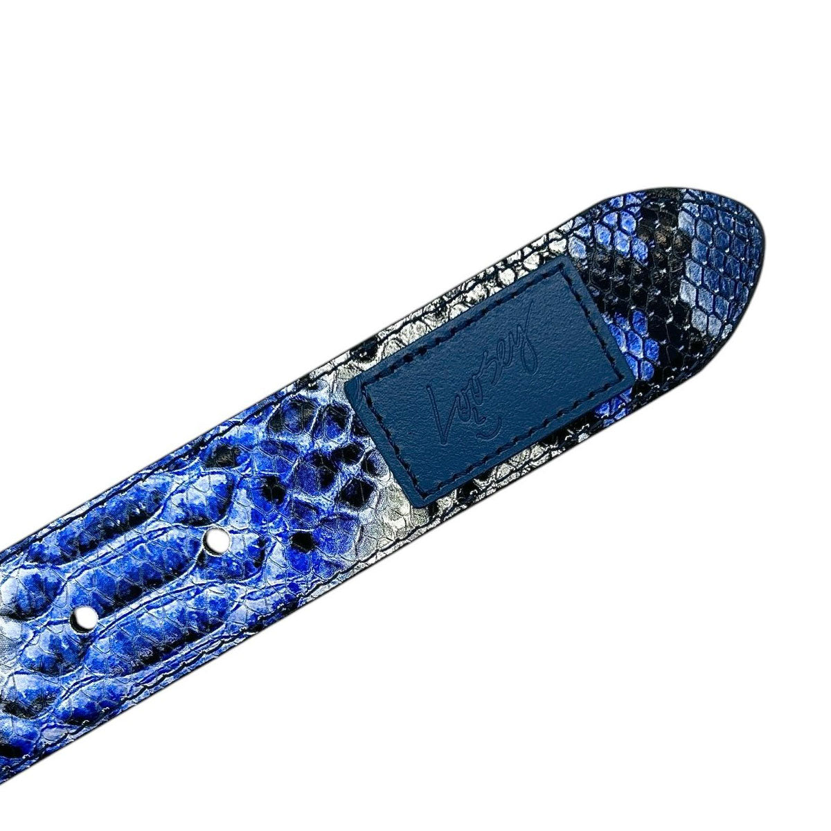 Loosey Premium Snake Belt - Blue/Multi image 2