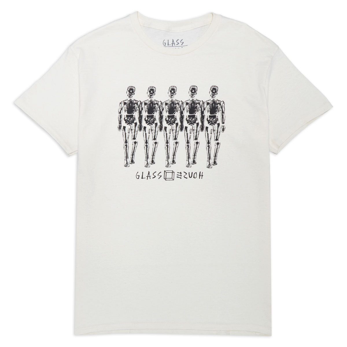 Glass House Glass Man T-Shirt - Natural image 1